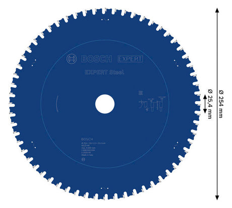 BOSCH-EW Kreissägeblatt  254mm 2608643059