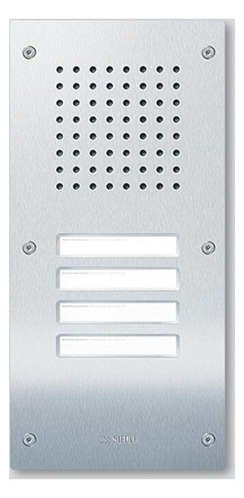 SIEDLE Türstation UP edst 4RT 6+n m.Abd Classic CL 111-4 R-02 Vandal.Schutz