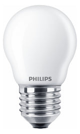 PHILIPS-LM LED-Kugellampe FM E27 P45 ws CorePro LEDLusterND4.3-40W E27 827P 4,3W