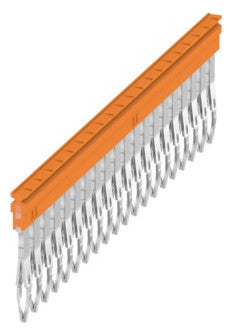 WEIDMÜLLER Querverbinder 20p or steckb ZQV 2.5N/20 isol 24A m.Berühr.schutz