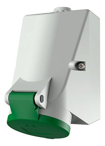 MENNEKES CEE-Steckdose 4p 16A 10h IP44 1753 50-500V/gn AP schraubl.Kl Kst