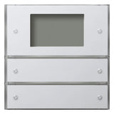 GIRA Tastsensor KNX UP rws glz 2f 2pkt Fläche 2042112 m.Display m.Thermostat