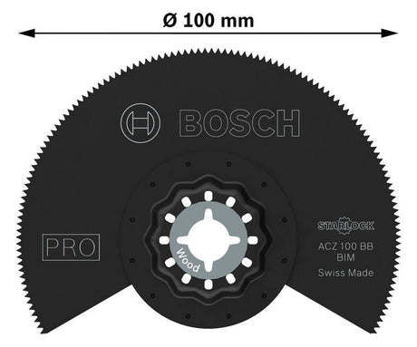 BOSCH-EW Segmentsägeblatt rnd Holz SEGMENTSÄGEBLAT