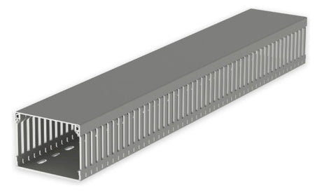 UNEX Verdrahtungskanal 60x80 grau,RAL7035,PVC-M1 60.80.77