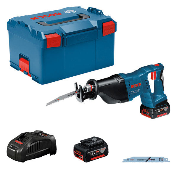 BOSCH-EW Akku-Säbelsäge 18V 3,6kg 5Ah Professional GSA 18 V-LI 28mm 2700U