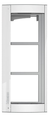 LEGRAND Rahmen-Türstation 3f UP ws Alu Bticino 350232 138x327x15mm