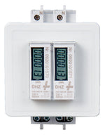 NZR Elektrizitätszähler Türeinbausatz für Reiheneinbaugerät