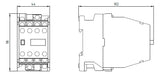 SIEMENS Hilfsschütz AC 4S/Hilf 4Ö/Hilf 3TH4244-0AK6 110V/50Hz 120V/60Hz 6A