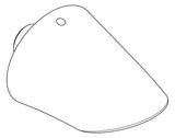 Duschkopf, AQUAJET-Slimline, DN15, Wandanschluss, Strahlboden, 9l