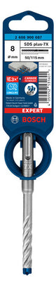BOSCH-EW Hammerbohrer  8mm SDSplus SDS plus-7X 1pc 50/115mm f.Beton