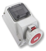 ELEKTRA Wandsteckdose-CEE16A 313176 400V 5-pol. COW516/6H