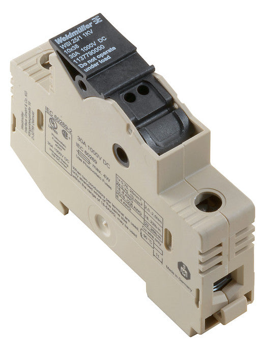 WEIDMÜLLER Sicherungs-Reihenklemme 32A WSI 25/1 10X38 1KV 1,5-25qmm schraub