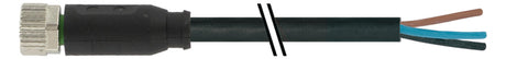 MURR Sensor-Aktorkabel 3p 2m M8 Female 7000-08041-6100200 ger fr.Ende PVC