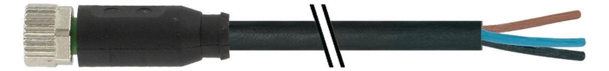 MURR Geräteanschlussleitung 3p 0,25qmm 7000-08041-6300500 L5000mm sw