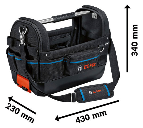 BOSCH-EW Werkzeugtasche leer Kst Professional GWT 20 m.Schulterriemen