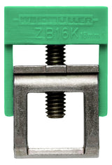 WEIDMÜLLER Sammelschienenklemme 16qmm ZB 16K GE/GN 3/10mm B10mm Flachschiene