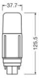 LEDVANCE LED-Röhrenlampe G24D 9,5W 4000K DULUX LED D26 VT EM & AC MAINS V 9. ws