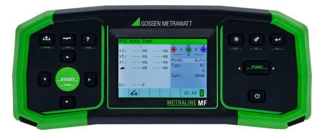 GOSSEN-METRA Installationsmessgerät METRALINE MF graph Isolationswiderstand