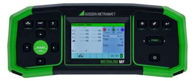 GOSSEN-METRA Installationsmessgerät METRALINE MF graph Isolationswiderstand