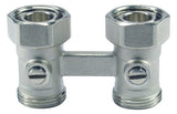 Honeywell H-Verschraubung Verafix-VKE ms vern. Durchg. IG 3/4 2-Rohr | V2495DX020
