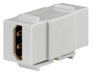 RUTENBECK Einsatz HDMI 1f rws Schraubbef KMK-HDMI rw ohne Beschriftungsfeld