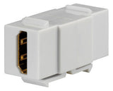 RUTENBECK Einsatz HDMI 1f rws Schraubbef KMK-HDMI rw ohne Beschriftungsfeld