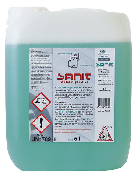 SANIT WTReiniger AlSi 5 l Kanister | 3242