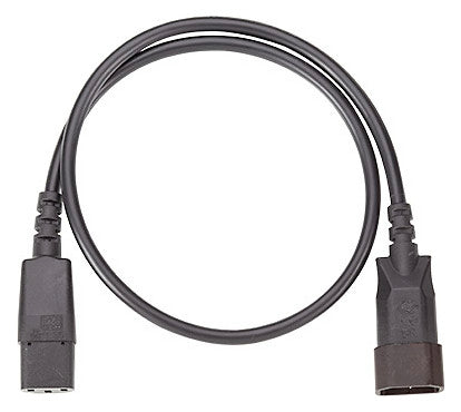 BACHMANN Netzanschlussleitung 0,75m 10A 356.169 3x1qmm sw IP20 PVC