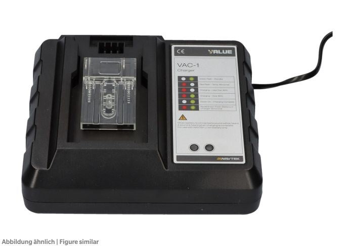 Ladegerät für Vakuumpumpe Value VRP-2Dli 100-260V, 50/60Hz, 6A, 180W