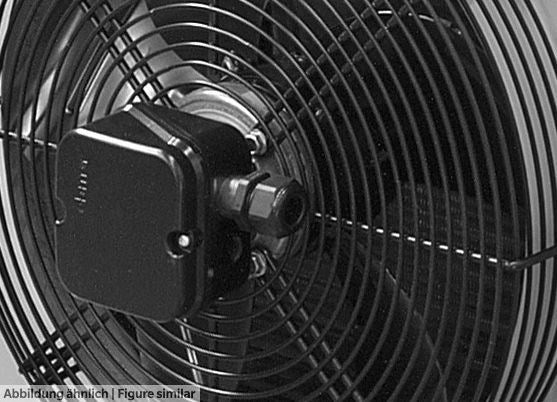 Ventilatormotor ECO m. Flügel (MN199504) 110W, 0.50A, 315mm (alt: 199501)