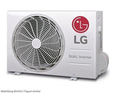 Außengerät LG Dualcool WZ18AWU 5,1 kW, Standard Pro, R32