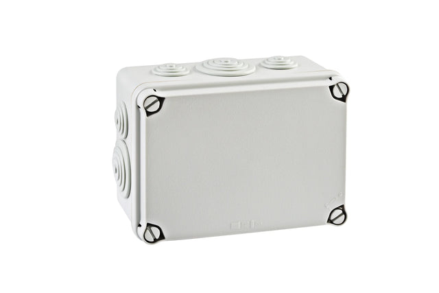 Abzweigdose IP65, H=133 B=180 T=80, 6xM25 4xM40, Halogenfrei