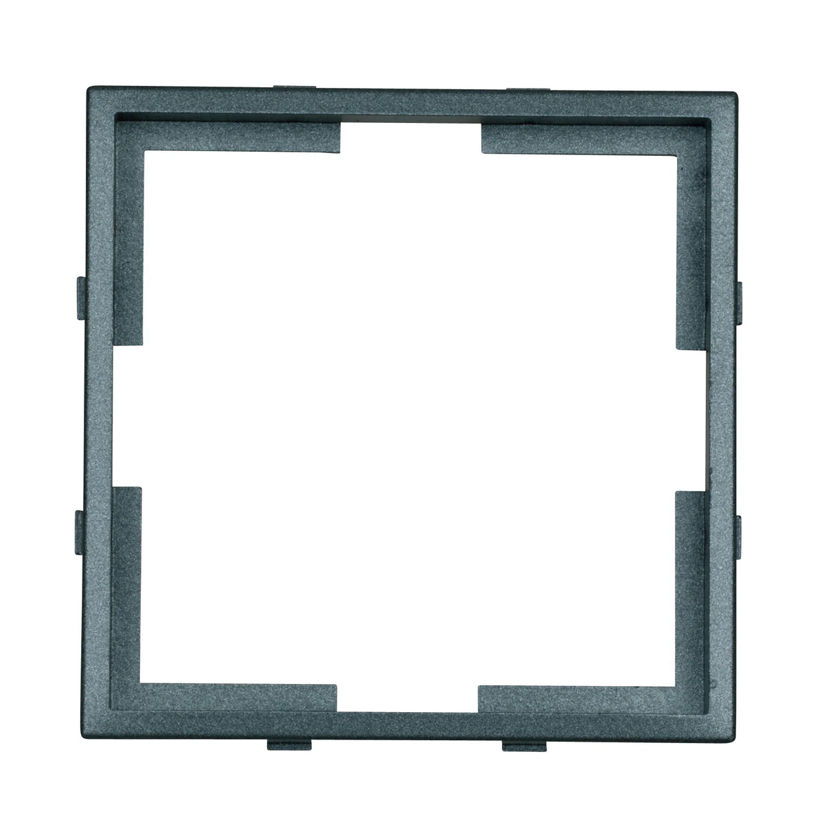 Adapterrahmen 55x55 mm zu 50x50mm, anthrazit, 1 VE = 5 Stück (10er-Pack)
