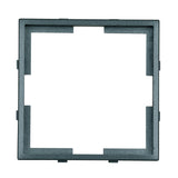 Adapterrahmen 55x55 mm zu 50x50mm, anthrazit, 1 VE = 5 Stück (10er-Pack)