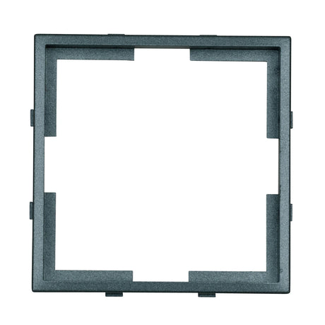 Adapterrahmen 55x55 mm zu 50x50mm, anthrazit, 1 VE = 5 Stück (10er-Pack)