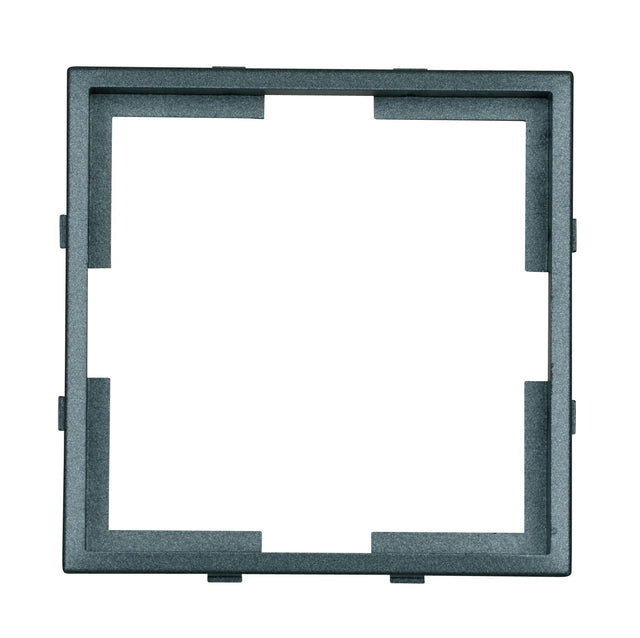 Adapterrahmen 55x55 mm zu 50x50mm, anthrazit, 1 VE = 5 Stück (10er-Pack)