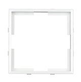 Adapterrahmen 55x55 mm zu 50x50mm, weiß, 1 VE = 5 Stück (10er-Pack)