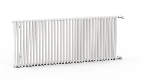 Kermi Bad- und Wohnheizkörper Pio zweilagig, HxLxT: 900x1204x64 mm, Farbe: weiß, Anschlußbild: 12, 10 bar, Wärmeleistung 75/65-20: 1836 Watt, E6N2V0901202XXK
