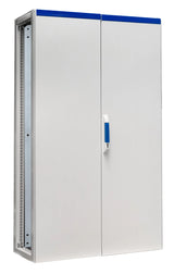 Anreihschrank 2-Tür IP54 H=1800 B=1000 T=500mm Stahlblech