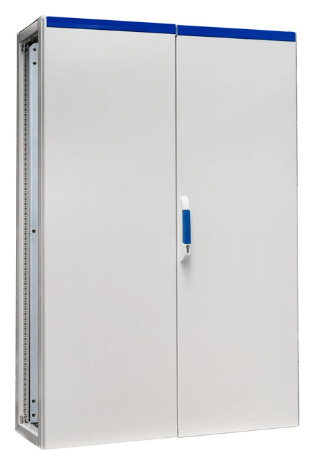Anreihschrank 2-Tür IP54 H=1800 B=1200 T=400mm Stahlblech