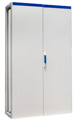 Anreihschrank 2-Tür IP54 H=2000 B=1200 T=400mm Stahlblech