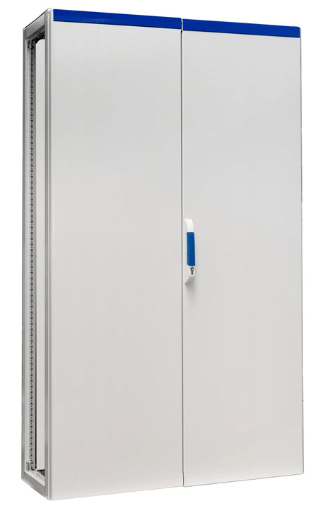 Anreihschrank 2-Tür IP54 H=2000 B=1200 T=400mm Stahlblech