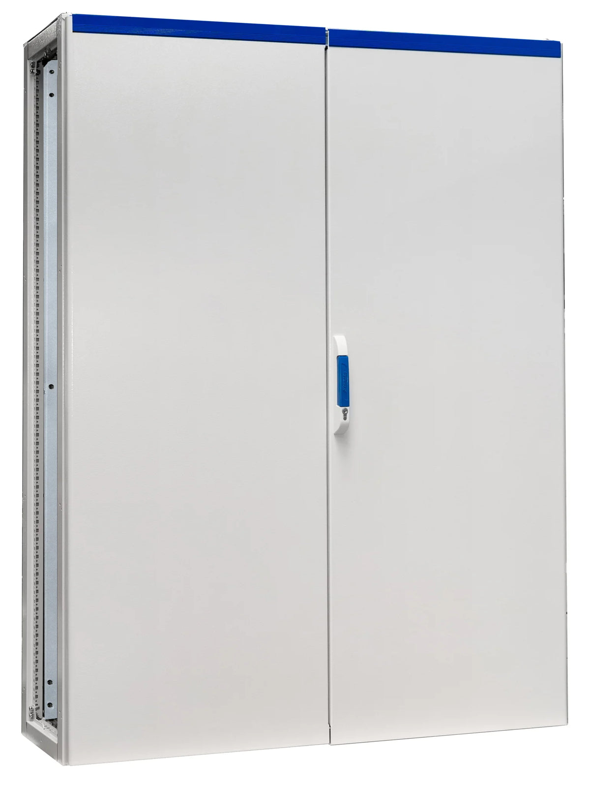 Anreihschrank 2-Tür IP54 H=2000 B=1600 T=400mm Stahlblech