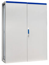 Anreihschrank 2-Tür IP54 H=2000 B=1600 T=400mm Stahlblech