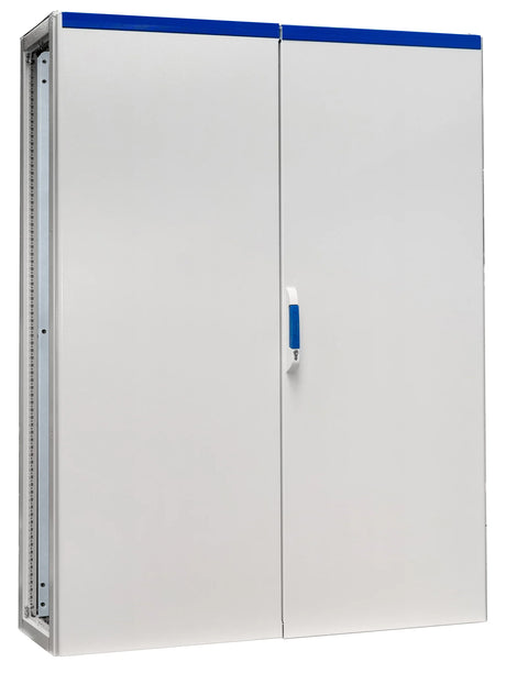 Anreihschrank 2-Tür IP54 H=2000 B=1600 T=400mm Stahlblech