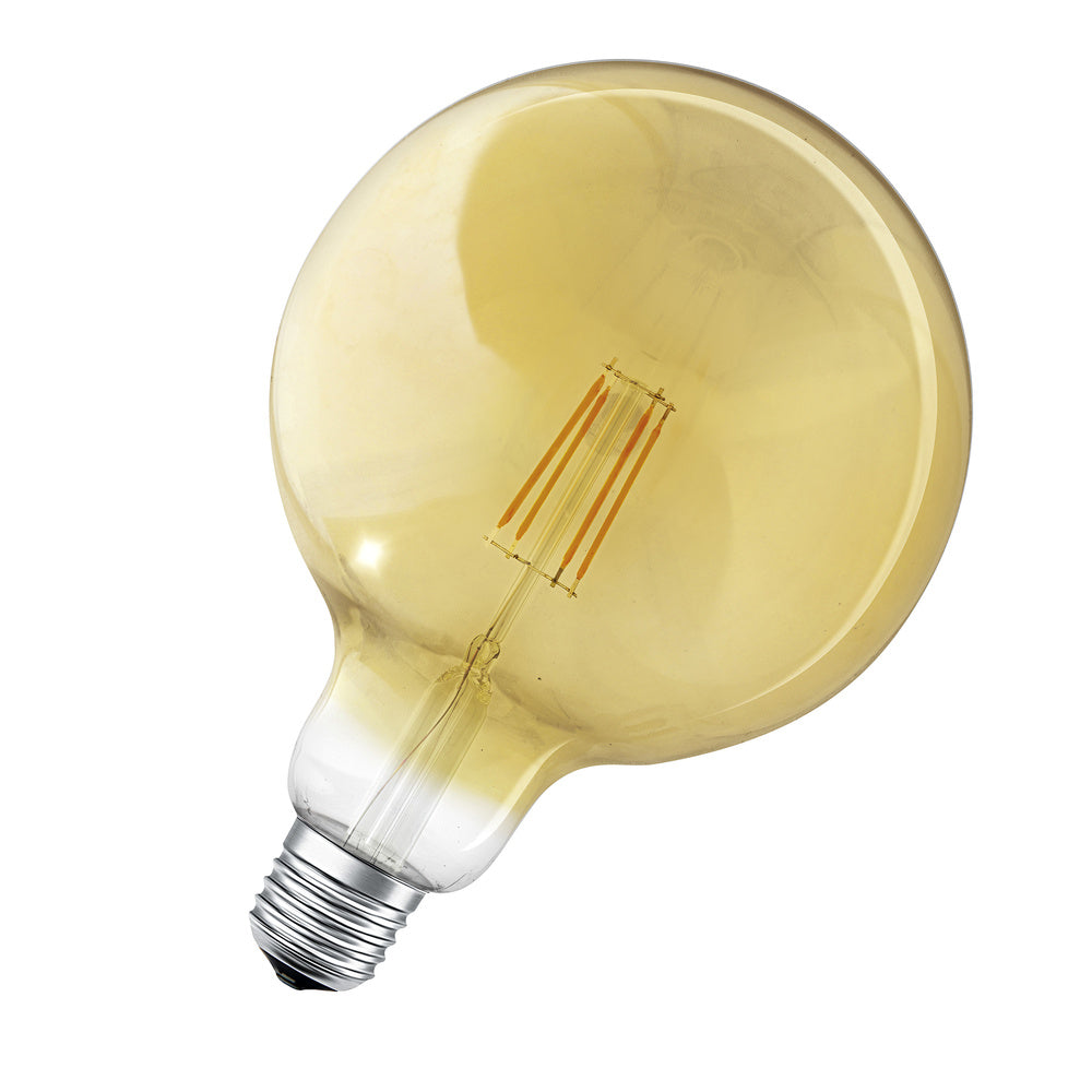 LEDVANCE LED-Kugellampe FM E27 6W 2400K SMART ZB Fil Globe 52 DIM 6W 824 23 ws