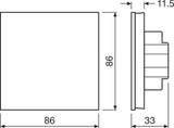 LEDVANCE Controller IP20 LC RF TOUCH PANEL RGBW 220-240