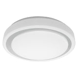 LEDVANCE LED-Kunststoffleuchte 24W gr SMART + Wifi Orbis Moon Gray 380mm 3000-