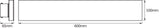 LEDVANCE LED-Panel 600x100mm 28W 1800lm SMART+ Wifi Planon 600x100mm TW 3000-650