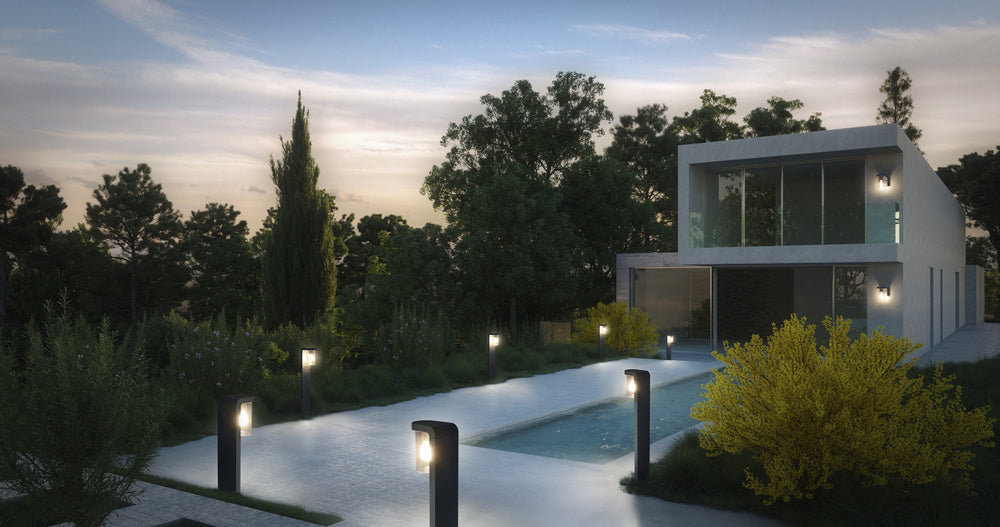 LEDVANCE LED-Wandanbauleuchte 25W gr CASCADE ENDURA Classic Wall E27 Cle
